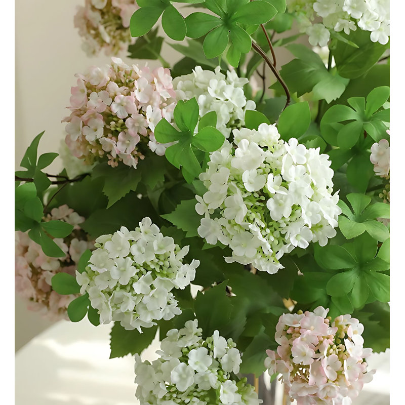 Hydrangea Arrangement, White/Pink