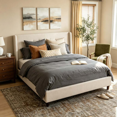 Base de lit tapissier 52,7 po