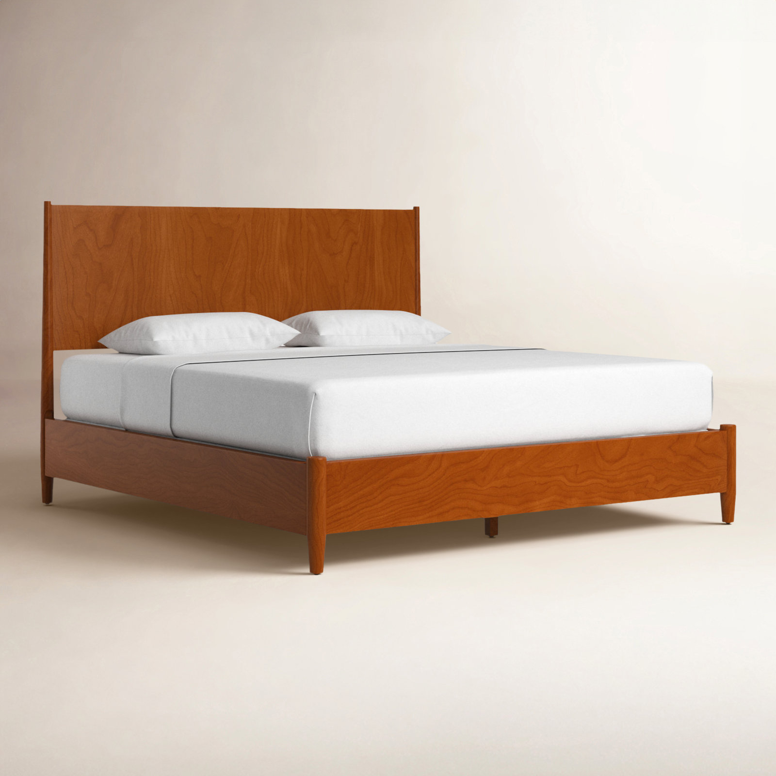 Williams Mahogany Bed, King, Chestnut