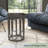 Stone Top End Table