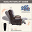 Fauteuil inclinable Power Leatheraire Lift-865521787