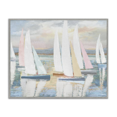 «Pastel Voyage», giclée encadrée par Amber Sterling