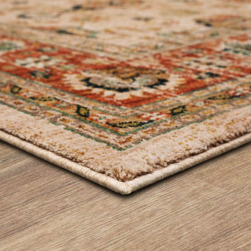 Tapis décoratif en polyester tissé Spice Market Koyna, Rectangle 12 pi x 15 pi