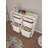 Modern Multi-Purpose Cabinet, White, 35.4 x 33.1 x 11.8 inches | 100% Melamine Coated Particle Board, Thickness: 0.7 inches | Features Numerous Shelves & Wall-Mountable Design, Sleek Plastic Legs for Stylish Storage-728012002