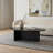 Aurelia Modern Oval Coffee Table With Architectural Slab Base-83458988