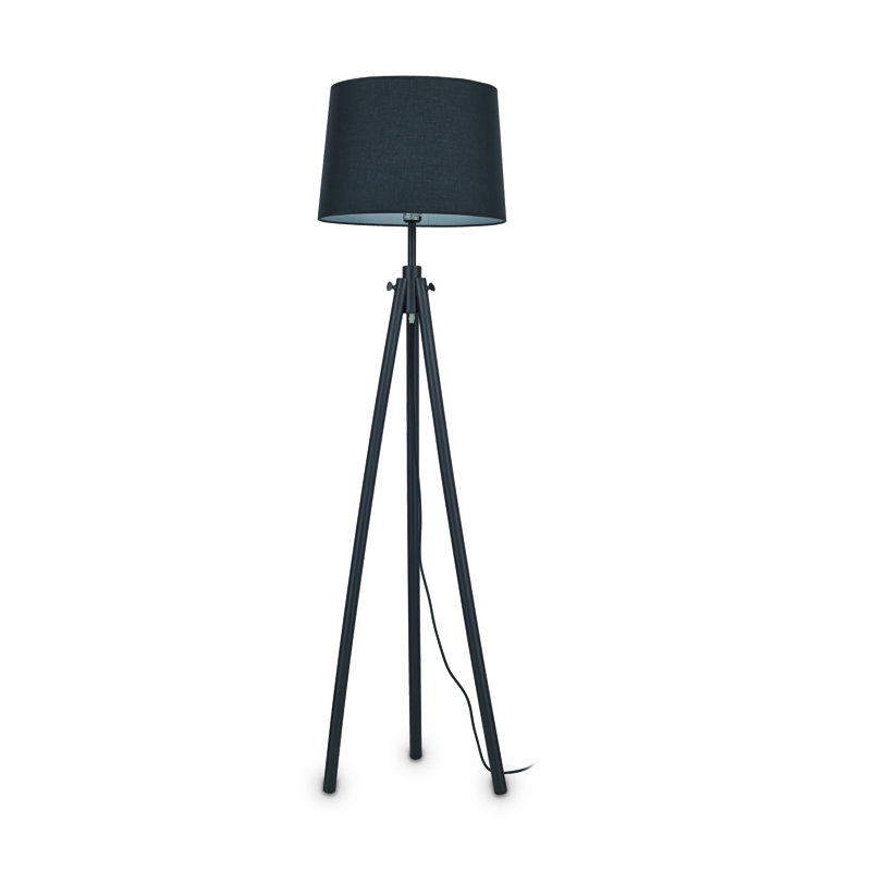 Lampe trépied 64,57 "Ewart, Noir