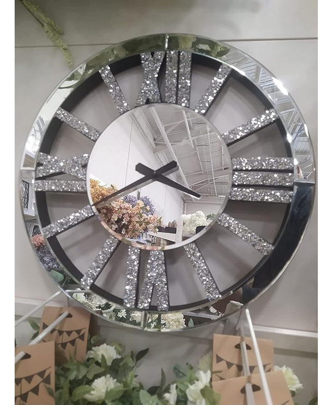 Glass Wall Clock