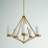 Jaydiel 5 - Light Dimmable Geometric Chandelier-1319922596