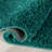 Papastamelos Basics Emerson Plain Textured Green Shag Area Rug-66201750