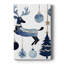 Frostlit Icicles at Dawn - Toile tendue avec châssis de qualité supérieure-142800834