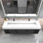 Meuble-lavabo simple mural 72 po Jessica-72495640