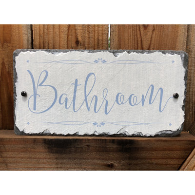 Plaque de salle de bain
