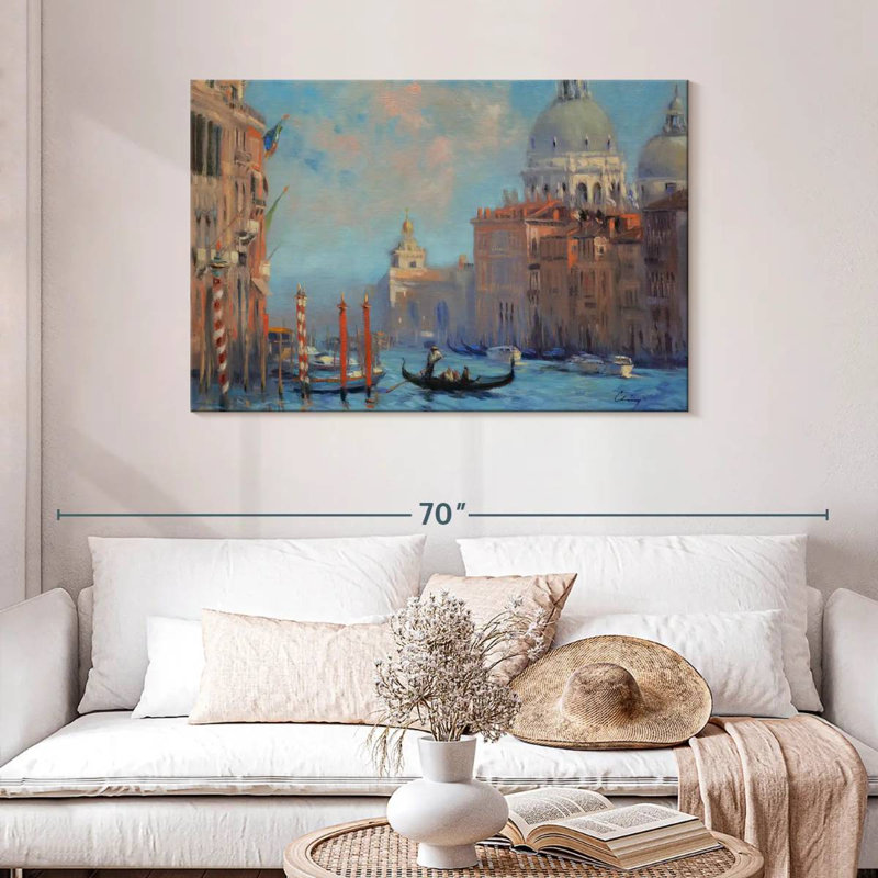Kavia Iconic Venice Grand Canal, H 30 po x l 45 po