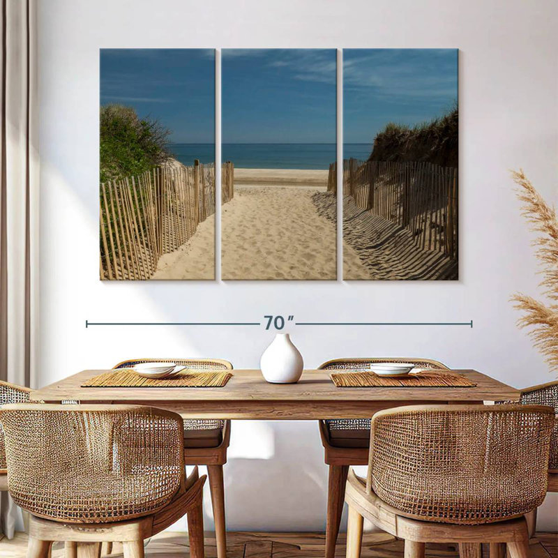 Gillard Path To Cape Cod Beach, 42" H x 65" W