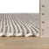 Mixed Stripe Black/Ivory Handwoven Rug