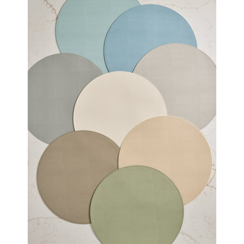 Icons Placemat, Sage/Khaki