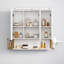 Winnie 700mm W 700mm H Surface Framed Medicine Cabinet with Mirror and 3 Adjustable Shelves