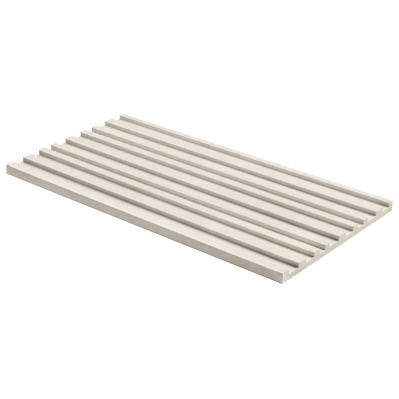 Stonework Vanilla Warm White 12x24 3D Marble Tile, Barcode 3D Polished/Honed