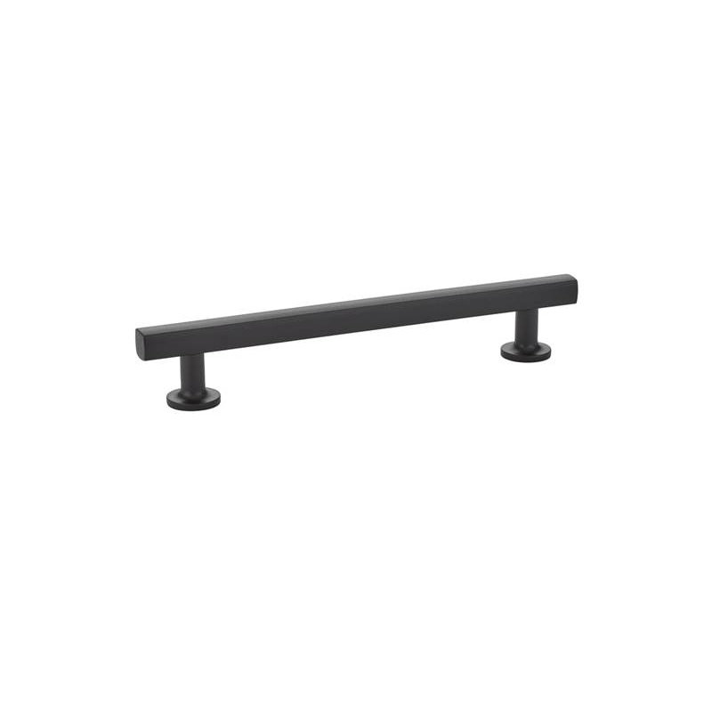 Freestone 6" Center to Center Bar Pull, Flat Black, 6"