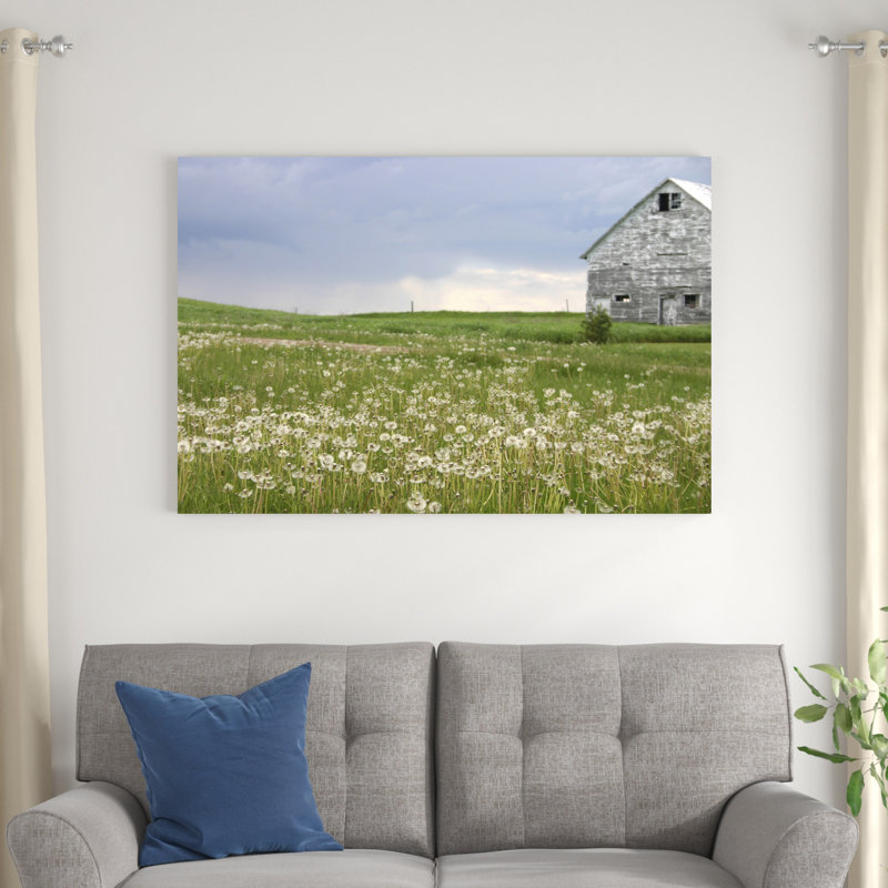 Barn Scape II, H 32 po x l 48 po x P 1 po