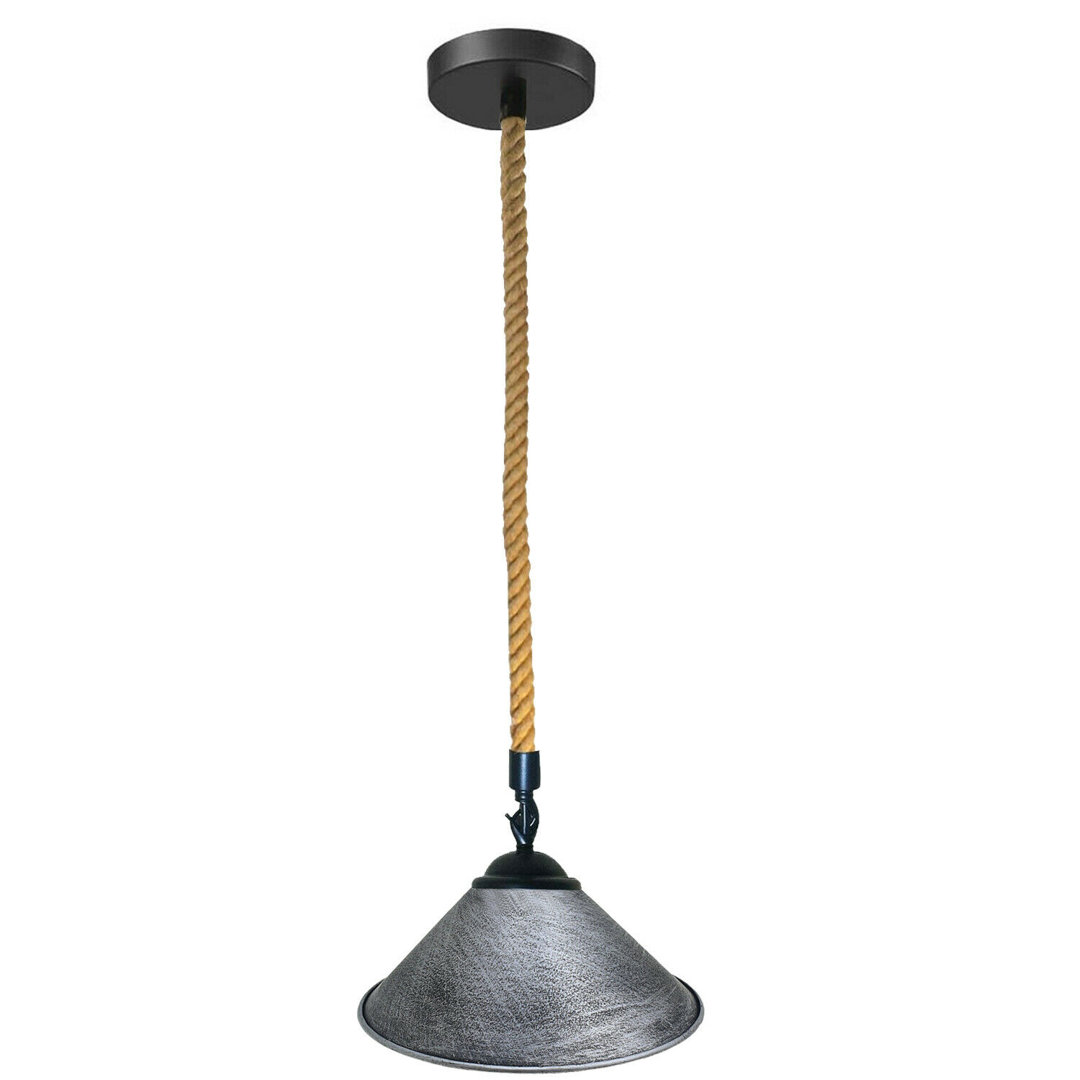 Kolby 1 - Light Brushed Copper Cone Pendant