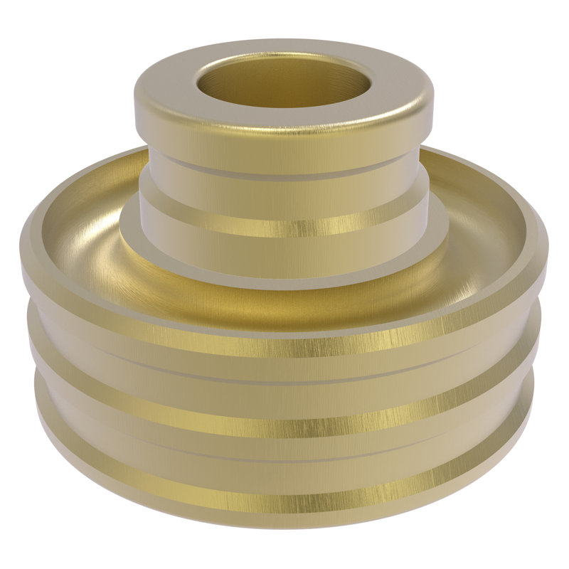 1.75'' H Brass Tabletop Tealight Holder, Satin Brass