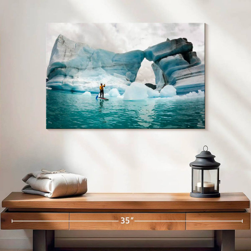 Sireci Winter Standup Paddleboarding, 16" H x 24" W