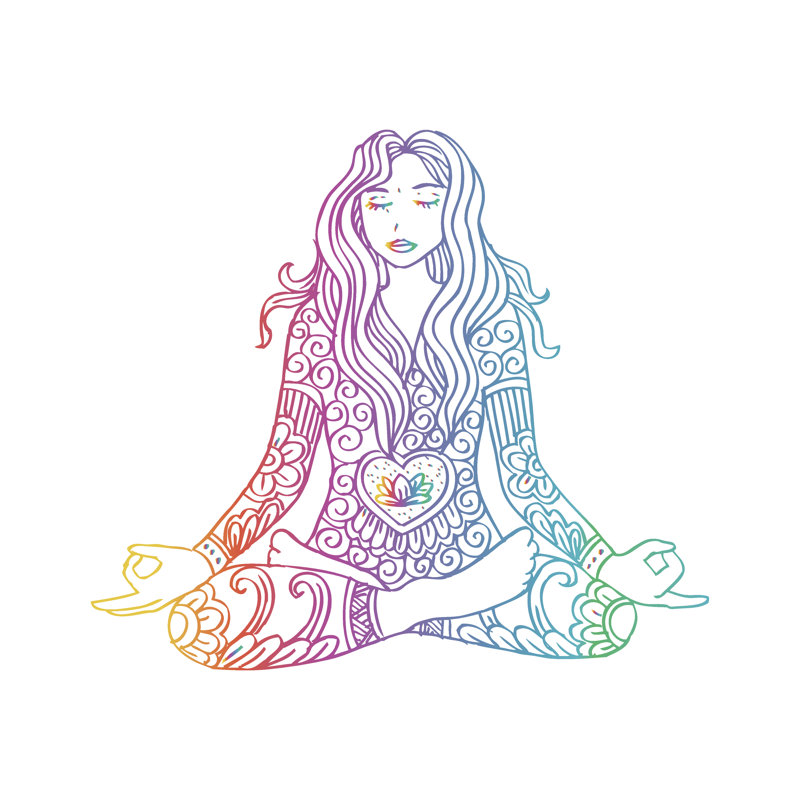 Meditation - Wrapped Canvas Print, 91cm H x 91cm W x 3.8 cm D
