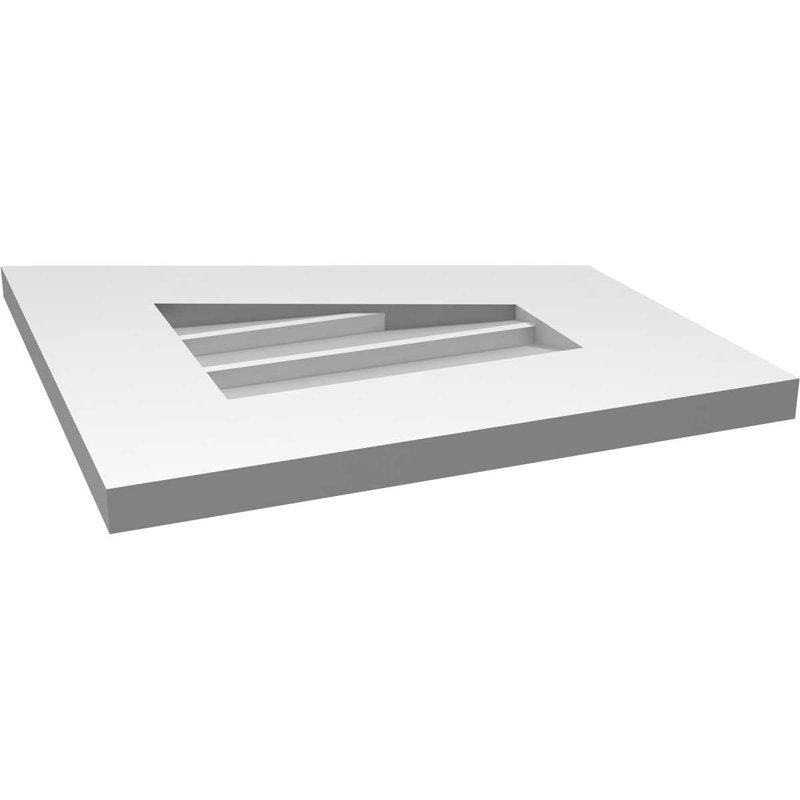 Ventilateur à pignon non-fonctionnel Signature, H 16 po x l 16 po x P 1 po