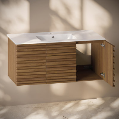 Ensemble de meuble-lavabo mural 48 po Wachter