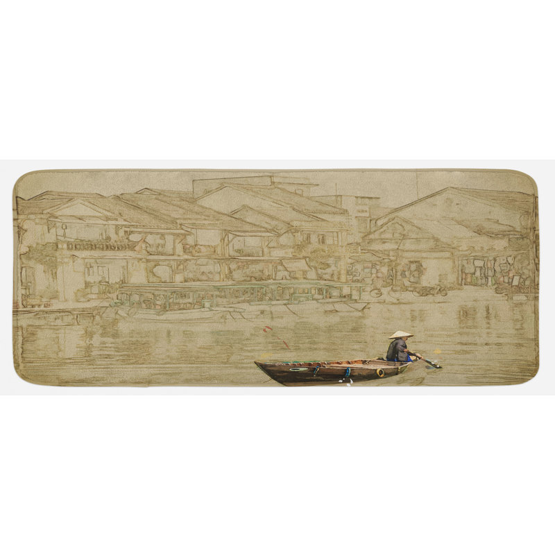 Tapis de cuisine pour bateau