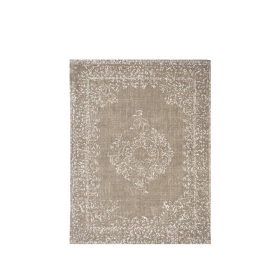 Congerville Ikat Hand Woven Shag Area Rug