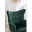 Fauteuil en velours capitonné 30,25 po Rily-1831789013
