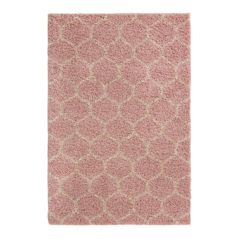 Geometric Indoor Rug, Rectangle 5'3" x 8'