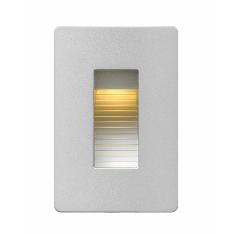 Luna Line Voltage Integrated LED Step Light, Titanium