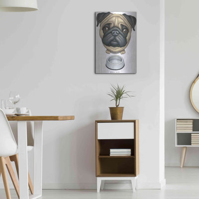 " Pug And Bowl Upper Perspective " by Danny Gordon