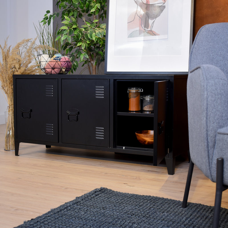 Medrano 119.9cm Sideboard, Black