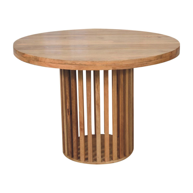 Keokee Round Solid Wood Dining Table