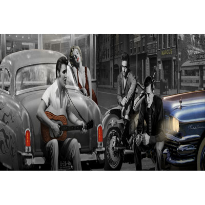 «Legendary Crossroads» par Chris Consani - photographie sur toile tendue