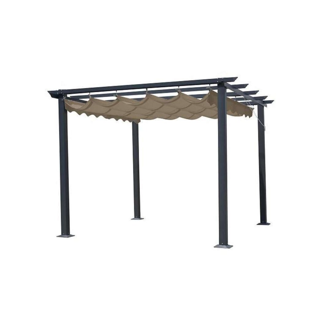 300 cm x 400 cm Pavillon Bohy aus Metall