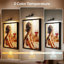 1 - Light Battery Operated Dimmable LED Wall Mounted Picture Light with Remote-650350120-650350135