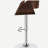 Ecru and Adjustable Bar Stool