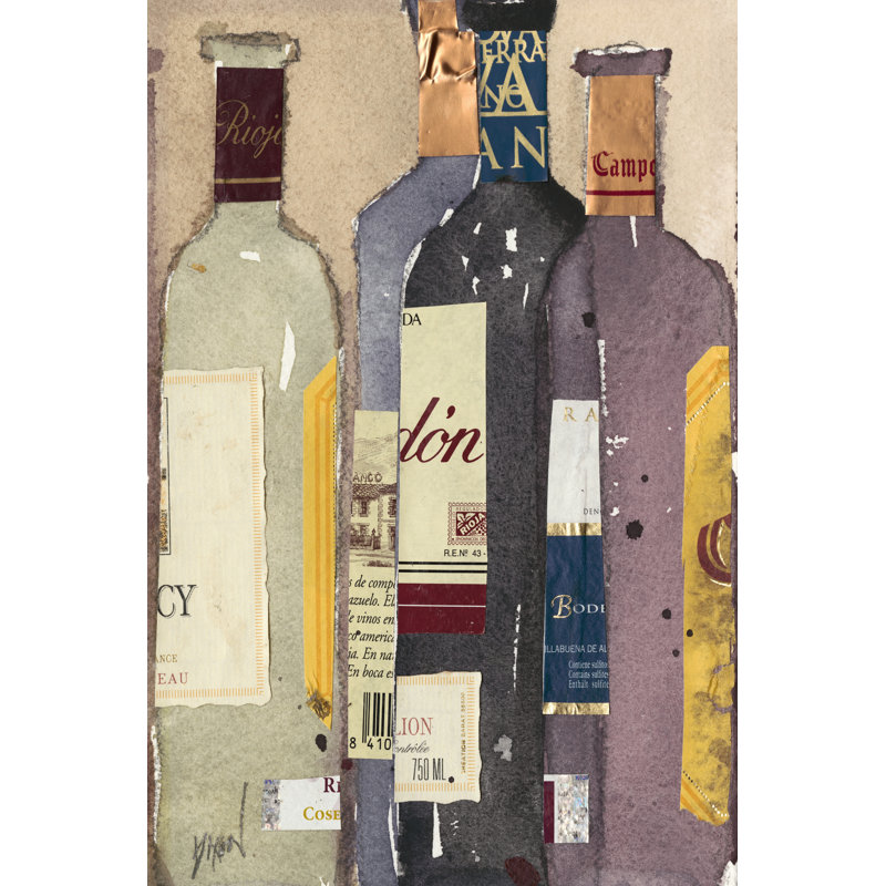 Red Wine Tasting I by Samuel Dixon - Wrapped Canvas Painting, 122cm H x 81cm W