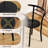 2-Person Dining Set with Storage Shelf, Space-Saving Table & Chairs for Small Spaces-1813220870