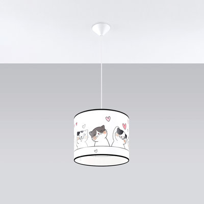 1 - Light White Pendant