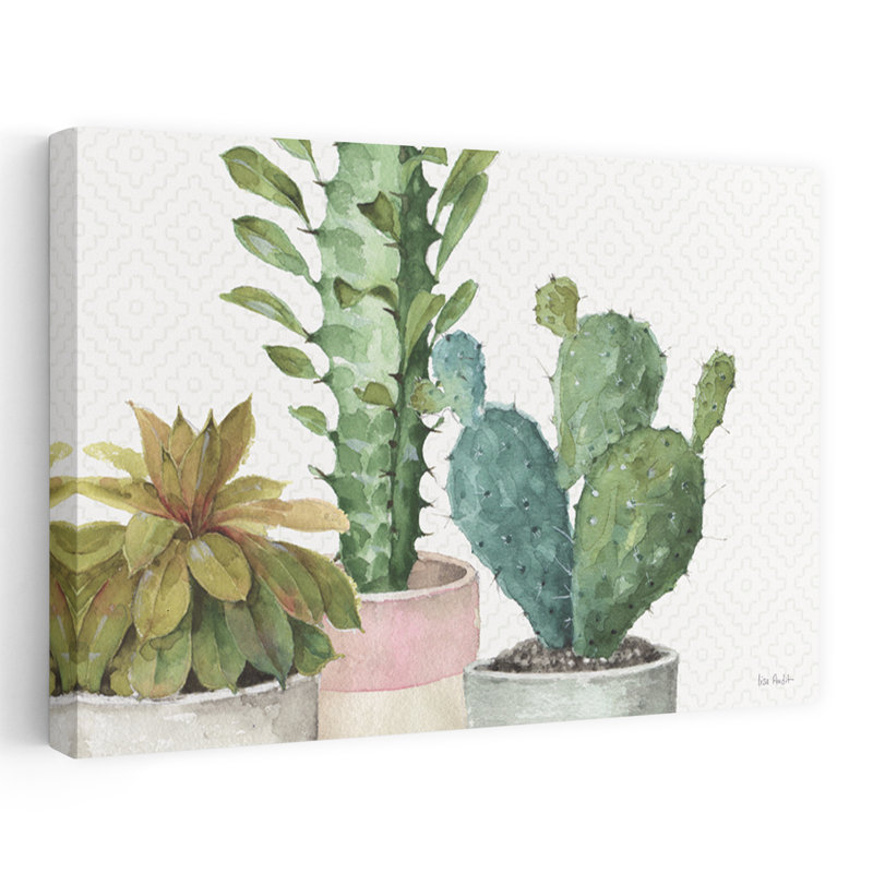 Mélange de verdures, art des éléments naturels de cactus, H 16 po x l 24 po