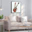 «Apphia Electric Guitare» par Alex Zeng, impression encadrée sur verre