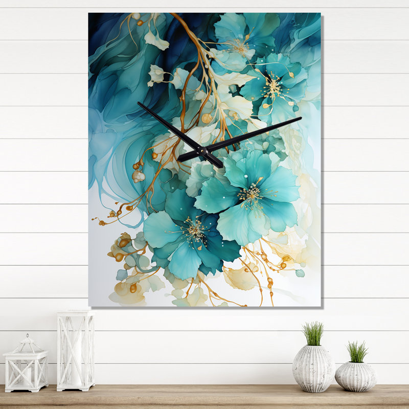 Jamnes - Horloge murale moderne, H 32 po x l 24 po x P 1 po
