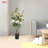 2 pcs Artificial Rose Tree White/Pink/Red Rose Optional-1706220526