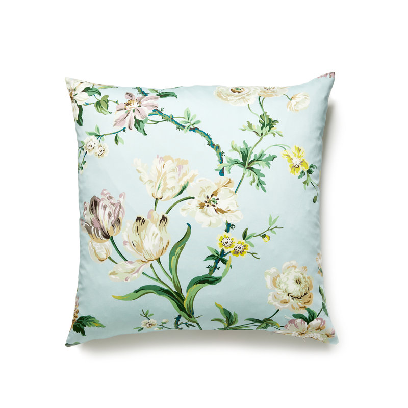 Square Pillow Cover & Insert, Celadon